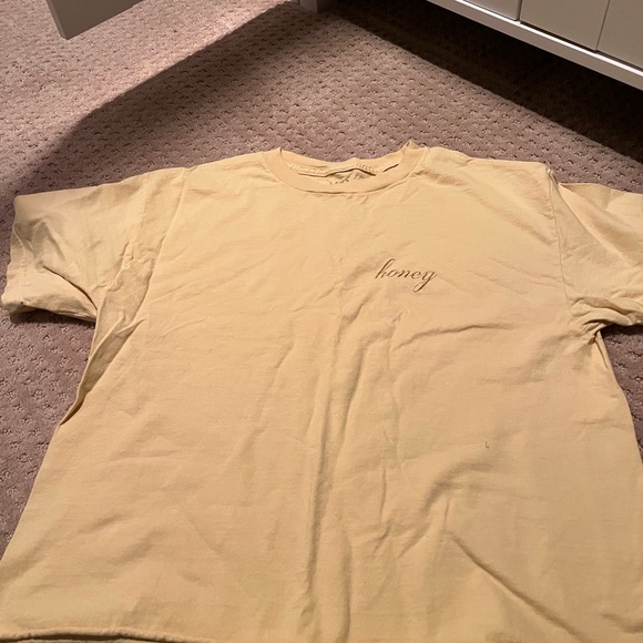 JGALT one size Honey boxy crop top - Picture 3 of 5